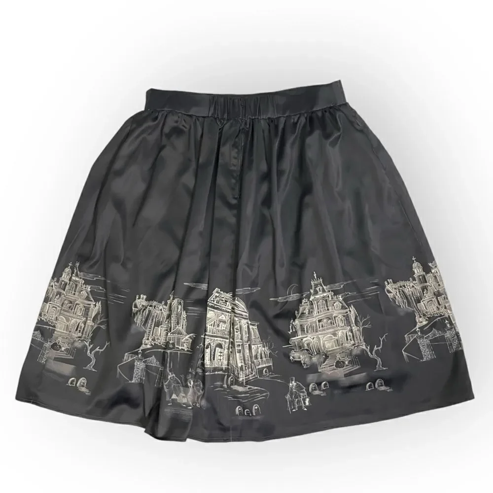 Disney Parks Haunted Mansion Ballroom Dress Shop Her Universe Skirt XL